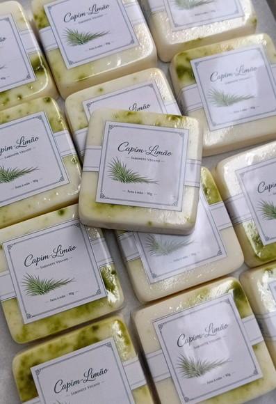 Sabonete Vegano Luxo - Capim Limão
