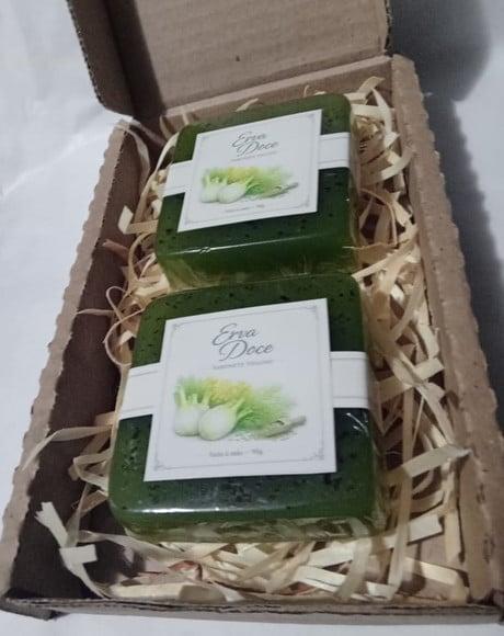 Sabonete Vegano Luxo - Erva Doce