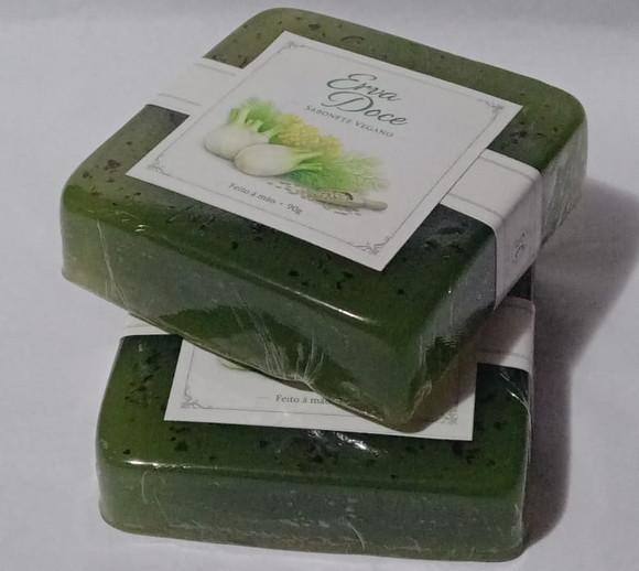Sabonete Vegano Luxo - Erva Doce