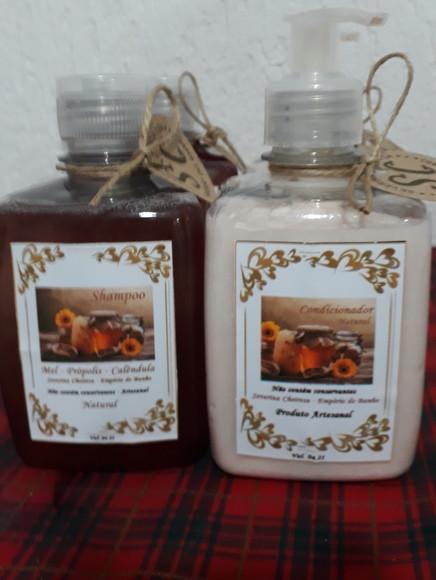 Shampoo e Condicionador Natural Conjunto