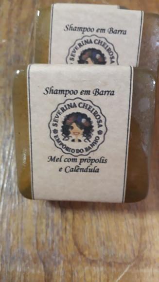 Shampoo em Barra - Calêndula com Mel e Própolis