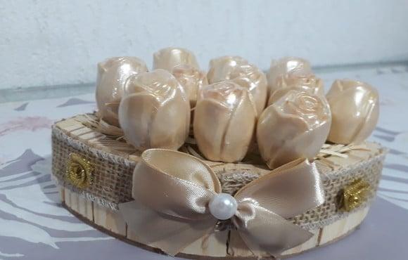 Topiara de Sabonete- Bouquet com 11 Rosas