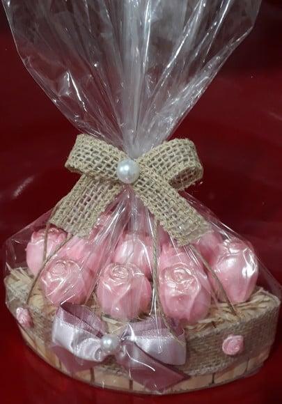 Topiara de Sabonete- Bouquet com 11 Rosas