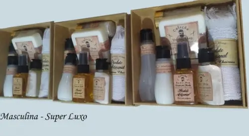 2 Kits Spa Casais - Masculino e Feminino
