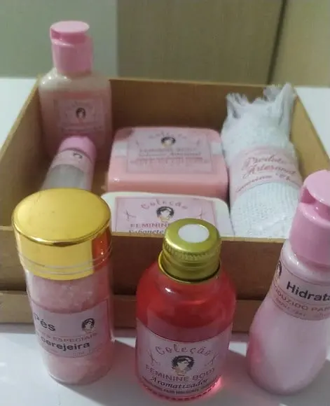 2 Kits Spa Casais - Masculino e Feminino