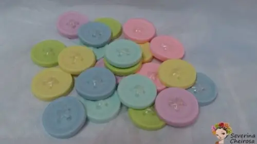 Botões de Sabonete