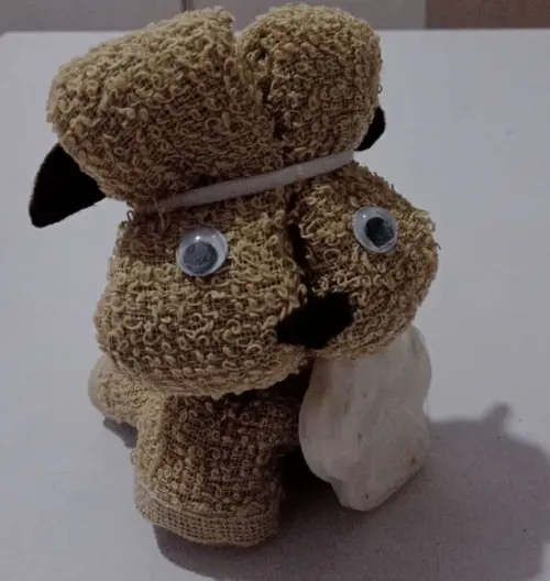 Cachorrinho de Toalha Aromatizado
