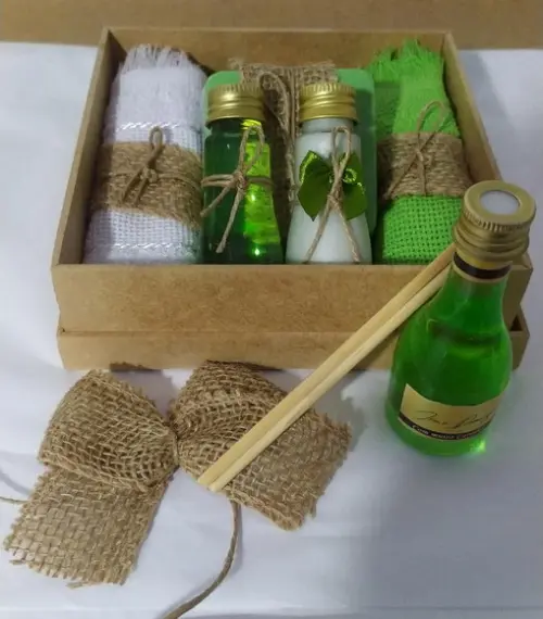Caixa Madrinhas Spa Poesia - Champagne