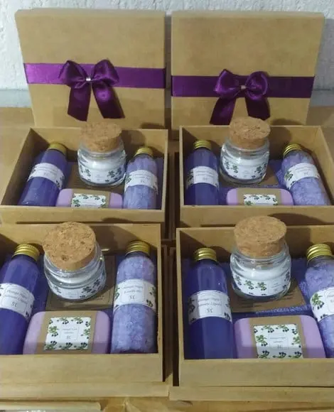 Caixa Presente Spa Doce Médio