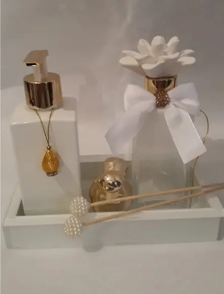 Conjunto Lavabo Luxo -Vitrificado