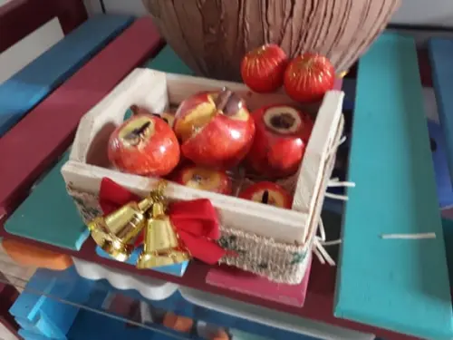 Fruta Maça com Canela - Caixote