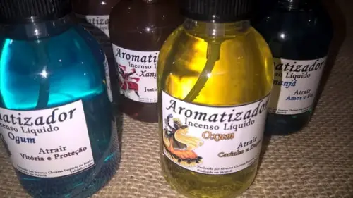 Incenso Líquido - Orixás ou Bons Fluidos - 120 mls