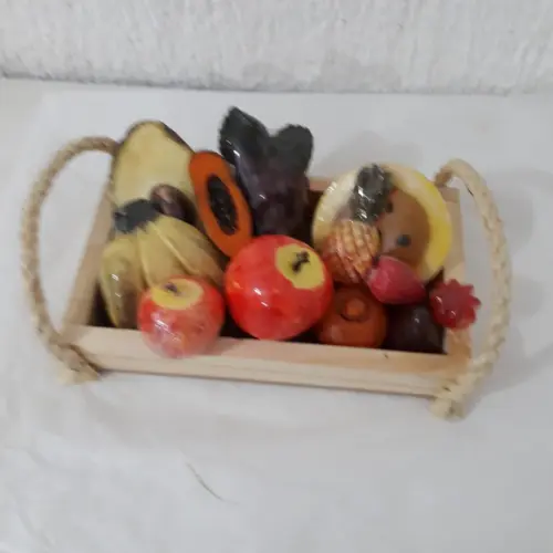 Kit Bandeja com Frutas Natal Sabonetes