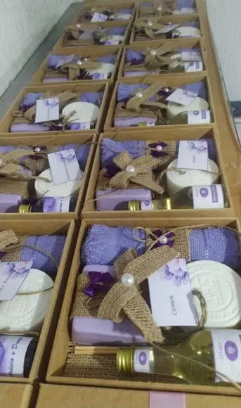 Kit Padrinhos Rustico Luxo
