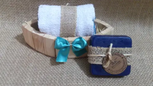 Kit Padrinhos Rustico Luxo