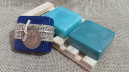 Kit Sabonetes Rústicos no Pallet