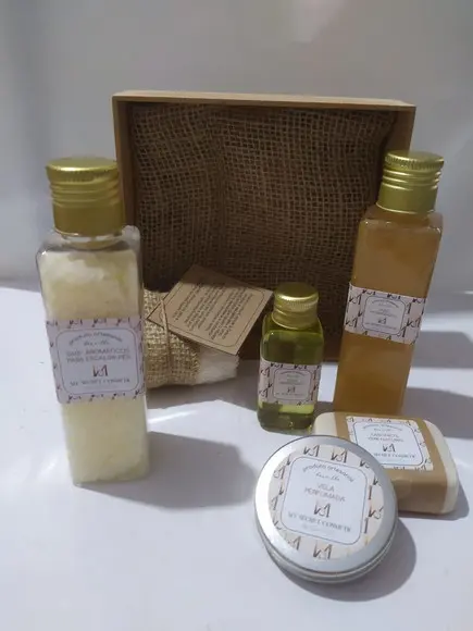 Kit Vegano Artesanal Spa Doce I