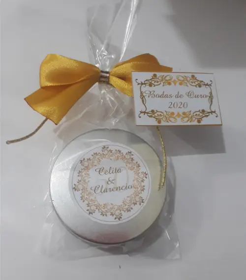 Latinha Bodas de Ouro