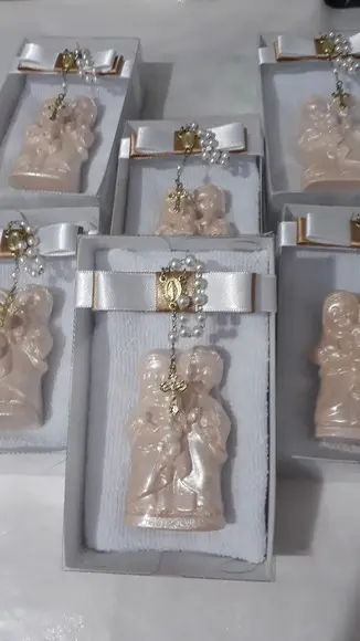Lembrancinha Batizado Sagrada Família