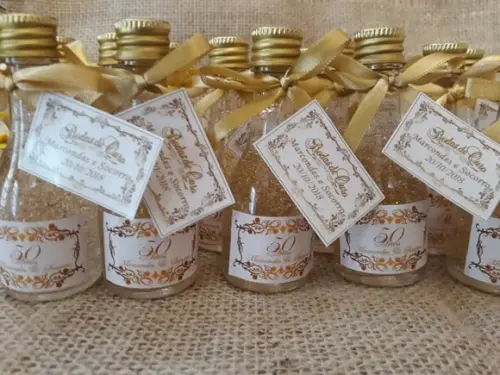 Lembrancinha Champagne