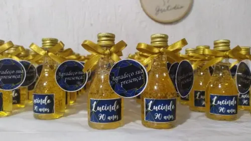 Lembrancinha Champagne