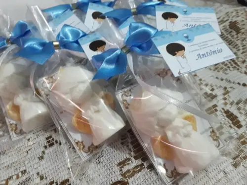 Lembrancinha Querubim com Oração