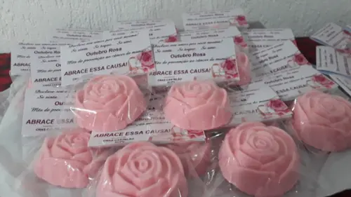 Outubro Rosa - Natal - Personalizado Lapela
