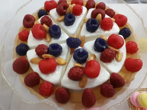 Pedaço de torta (sabonete)