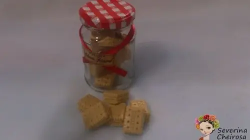 Pote Grande com Biscoitinhos