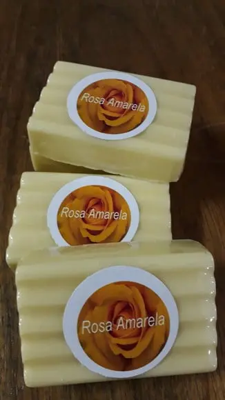 Rosa Amarela - 100% Natural - Pétalas de Rosas