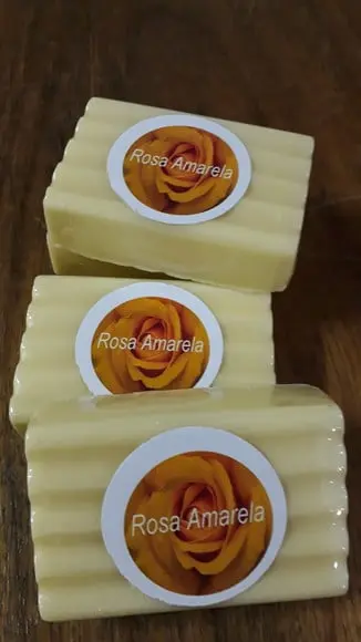 Rosa Amarela - 100% Natural - Pétalas de Rosas
