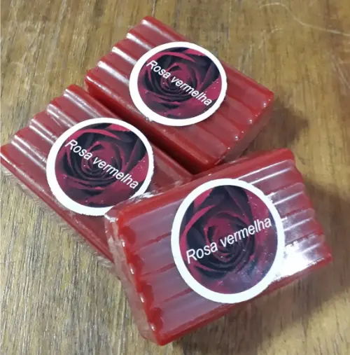 Rosa Vermelha - 100% Natural - Pétalas de Rosas