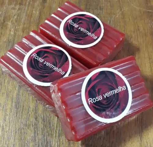Rosa Vermelha - 100% Natural - Pétalas de Rosas