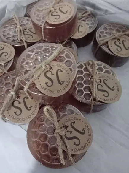 Sabonete de Mel Personalizado