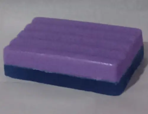 Sabonete Duas Cores -lavanda e Alga Marinha
