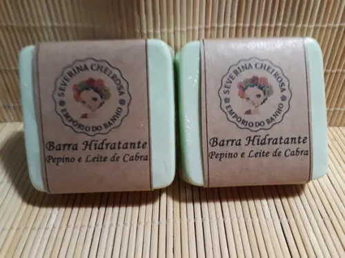 Sabonete Facial - Pepino e Leite de Cabra