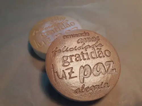 Sabonete Gratidão Luz Paz Felicidade Amor