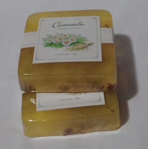 Sabonete Vegano - Caixa Individual - Camomila