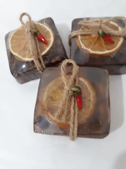 Sabonete Vegano - para Presente - Laranja ou Limão