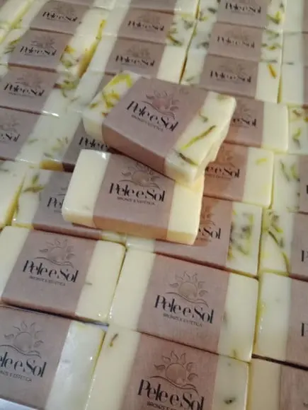 Sabonete Vegano Artesanal 20 Grs com Ervas