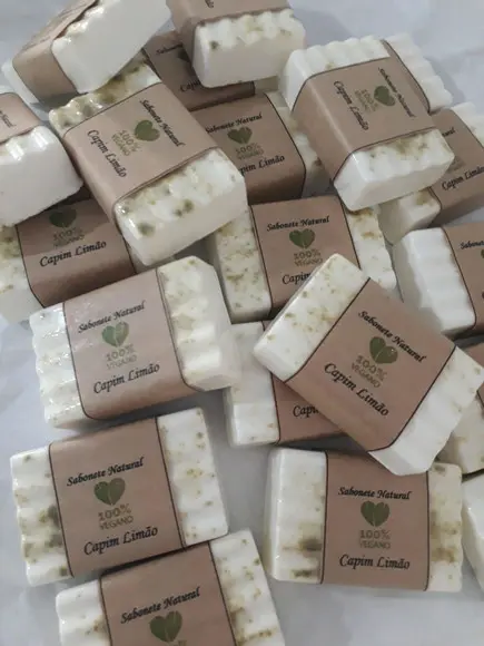 Sabonete Vegano Capim Limão