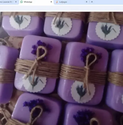 Sabonete Vegano Lavanda 55 Gramas