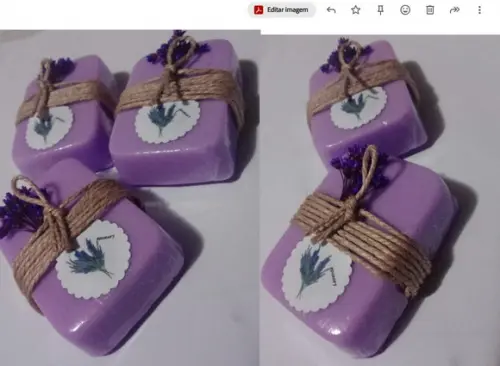 Sabonete Vegano Lavanda 55 Gramas