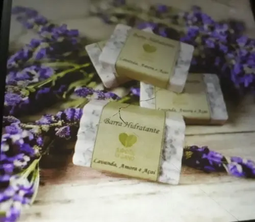 Sabonete Vegano Lavanda com Sementes de Lavanda