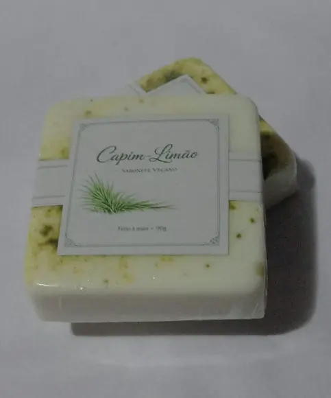 Sabonete Vegano Luxo - Capim Limão