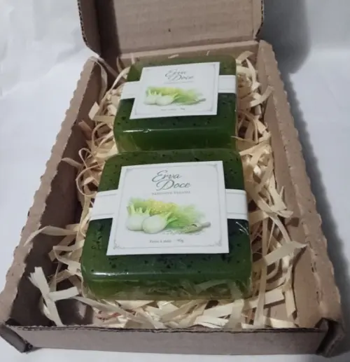 Sabonete Vegano Luxo - Erva Doce