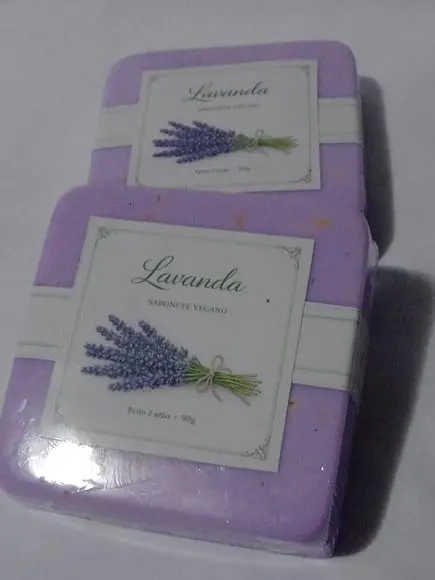 Sabonete Vegano Luxo - Lavanda