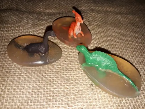 Sabonetes Dinossauros - Pantano