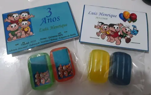 Sabonetes Turma Gibi