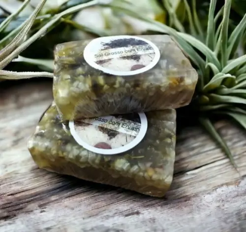 Sal Grosso com Ervas - 100% Natural